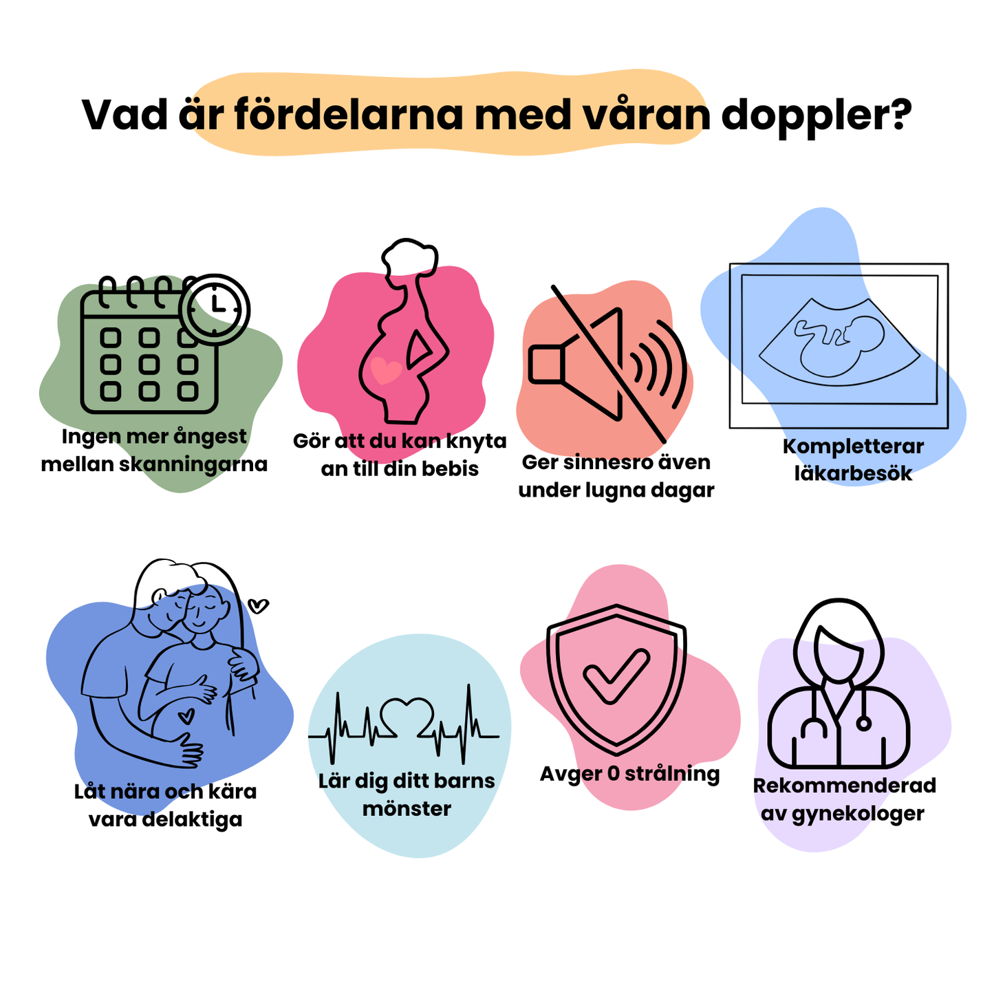 TinyBeat doppler™ - Känn livet inuti