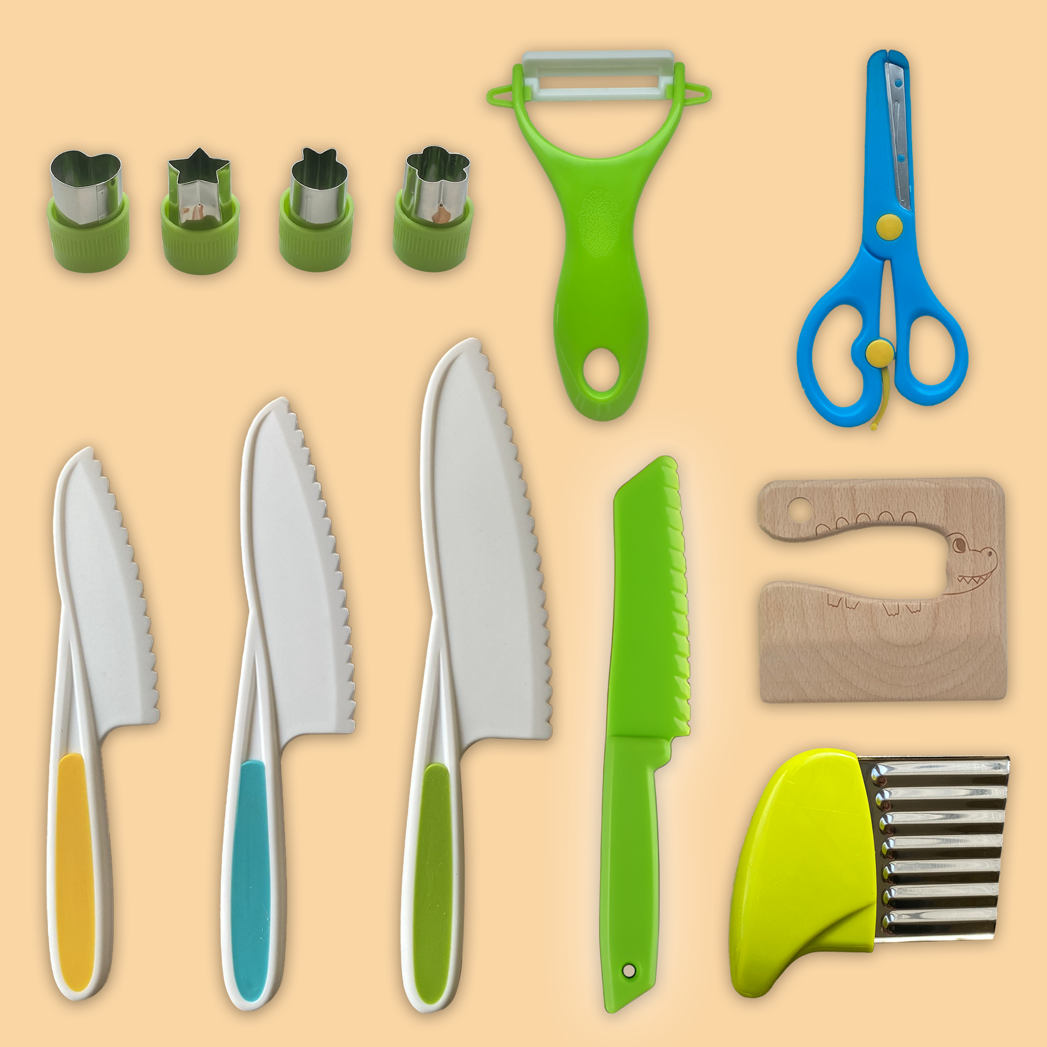 Safe Kitchen Tool Set